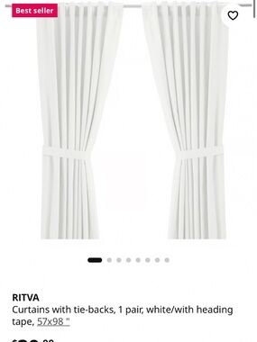 Ritva curtains 57*98